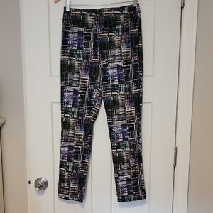 Jodeph Ribkoff Multicolor Patterned Pants